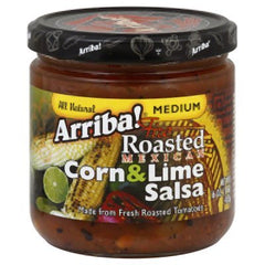 ARRIBA: Fire Roasted Mexican Corn & Lime Salsa, 16 oz