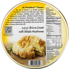 PRESIDENT: Cheese Brie Mini, 16 oz