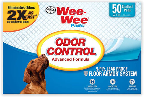 Four Paws Wee Wee Pads - Odor Control