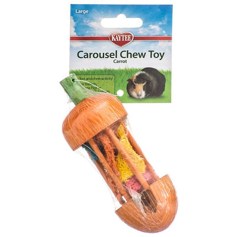 Kaytee Carousel Chew Toy - Carrot