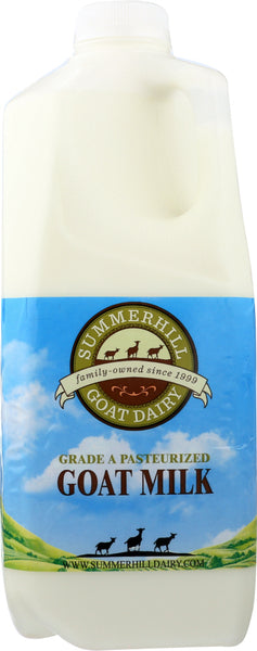 SUMMERHILL DAIRY: Goat Milk Grade A, 64 oz