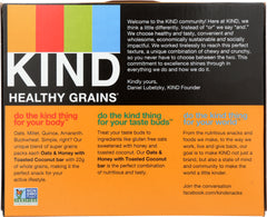 KIND: Healthy Grains Granola Bars Oats and Honey with Toasted Coconut 5 Count, 6.2 oz