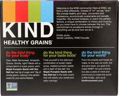 KIND: Healthy Grains Granola Bars Maple Pumpkin Seeds with Sea Salt 5 Count, 6.2 oz