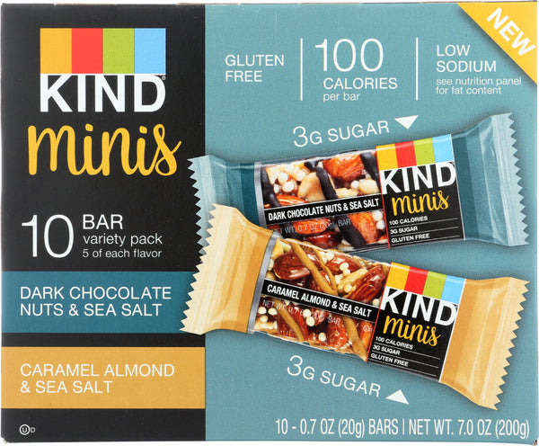 KIND: Dark Chocolate Almond Mini Bar, 1 bx