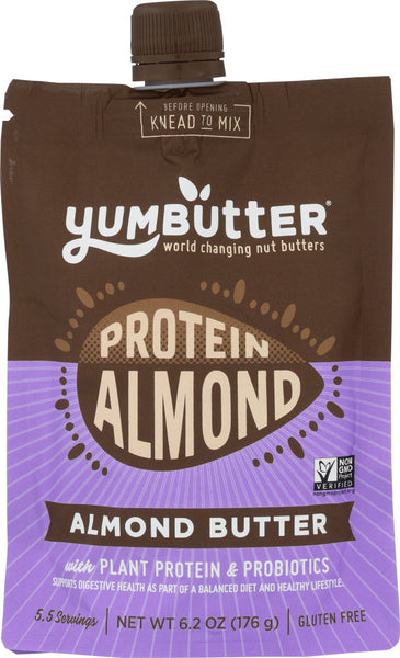 YUMBUTTER: Protein Almond Butter, 6.2 oz