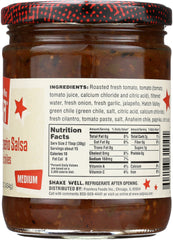 SALPICA: Salsa Medium Tomato Jalapeno Roasted Chiles, 16 oz