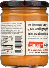 SALPICA: Salsa Con Queso Medium Smoked Jalapeno, 16 oz