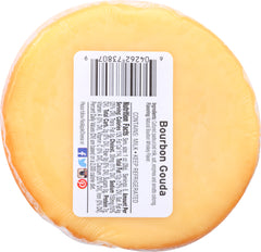 RED APPLE : Hickory Smoked Bourbon Gouda Cheese, 8 oz