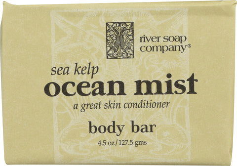 RIVER SOAP COMPANY: Sea Kelp Ocean Mist Body Bar, 4.5 oz