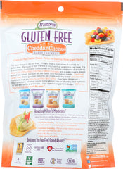MILTON'S: Gluten Free Baked Crackers Cheddar Cheese, 4.5 oz