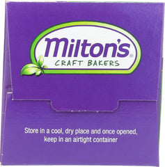 MILTON'S: Multi-Grain Gourmet Crackers Garlic and Herb, 8.3 oz