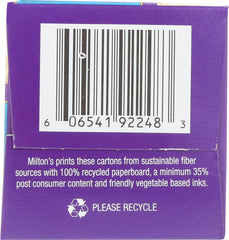 MILTON'S: Multi-Grain Gourmet Crackers Everything, 8.3 oz