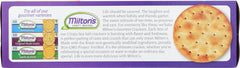 MILTON'S: Gourmet Crackers Crispy Sea Salt, 6.7 oz