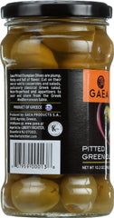 GAEA: Organic Pitted Green Olives, 4.9 Oz