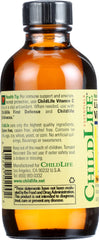 CHILDLIFE ESSENTIALS: Liquid Vitamin C Orange Flavor, 4 oz