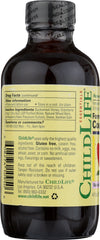 CHILD LIFE: Cough Syrup Formula 3 Berry Natural Flavor, 4 oz