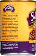 SYLVIAS: Specially Seasoned Field Peas with Snaps, 15 oz