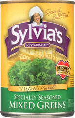 SYLVIAS: Specially Seasoned Mixed Greens, 14.5 oz