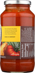 BOVES OF VERMONT: Three Cheese & Tomato Pasta Sauce, 24 oz