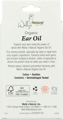 WALLY'S NATURAL PRODUCTS: Organic Ear Oil, 1 oz