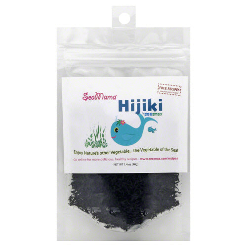 SEA SNAX: Seaweed SeaMama Hijiki, 1.4 oz