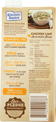 KITCHEN BASICS: Broth Free Range Chicken Organic, 32 oz