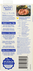 KITCHEN BASICS: Unsalted Chicken Cooking Stock, 32 Oz
