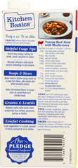 KITCHEN BASICS: Unsalted Beef Cooking Stock, 32 oz