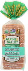 ALPINE VALLEY: Ancient Grains Bread Nine, 18 oz