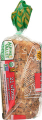 ALPINE VALLEY: Organic Bread 21 Whole Grains, 18 oz