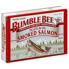 BUMBLE BEE: Salmon Coho Smoked, 3.75 oz