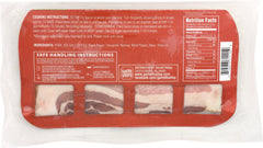 GARRETT VALLEY: Sugar Free Dry Rubbed Uncured Pork Bacon, 8 oz