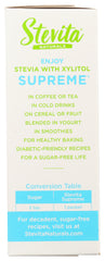 STEVITA: Stevia Supreme 50 Packets, 1.8 Oz