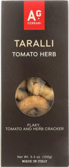 AG FERRARI: Taralli Tomato Herb, 5.3 oz