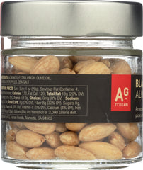 AG FERRARI: Black Truffle Almonds, 4 oz