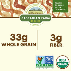 CASCADIAN FARM: Maple Brown Sugar Granola, 15 oz