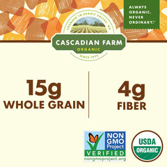 CASCADIAN FARM: Graham Crunch Cereal, 9.6 oz