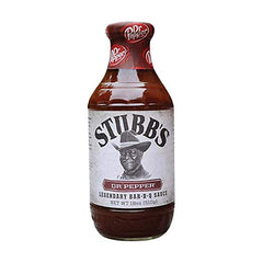 STUBBS: Dr Pepper BBQ Sauce, 18 oz