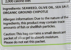 SEA SNAX: Seaweed Snack Grab & Go, Chipotle, 0.18 oz