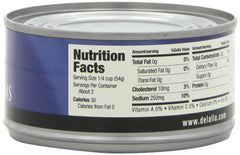 DELALLO: Chopped Sea Clams, 6.5 oz