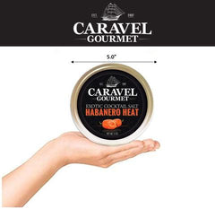 CARAVEL GOURMET: Salt Cocktail Exotic Habanero Heat, 5 oz