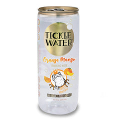 TICKLE WATER: Water Sparkling Orange Mango, 8 fo