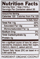 MUNKIJO: Oil Coconut Virgin Organic, 14 oz