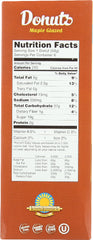 KINNIKINNICK: Gluten Free Glazed Donuts Maple, 11.3 oz