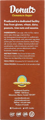 KINNIKINNICK: Gluten Free Cinnamon Sugar Donuts, 9.5 oz