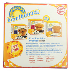 KINNIKINNICK: Muffin Lemon Blueberry, 8.75 oz