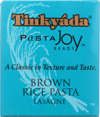 TINKYADA: Brown Rice Pasta Lasagne With Rice Bran, 10 oz