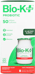 BIO K PLUS: Fermented Dairy Probiotic Strawberry 12 Pack, 42 oz