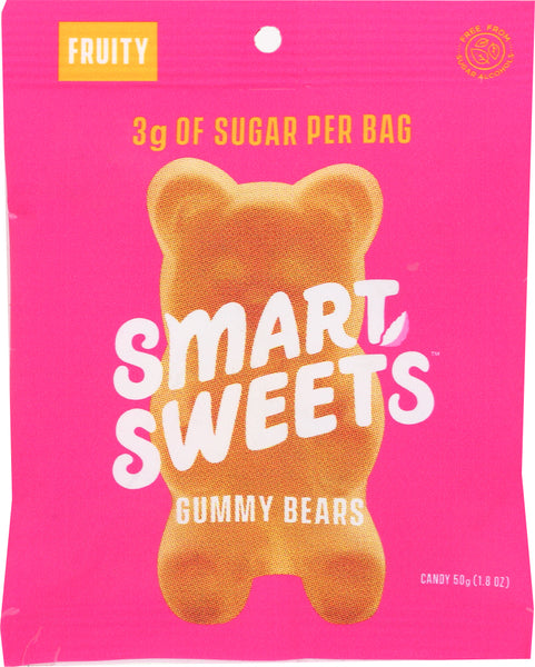 SMARTSWEETS: Candy Gummy Bear Fruity, 1.8 oz