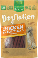 DOGNATION: Chicken Snack Sticks for Dogs, 4.25 oz